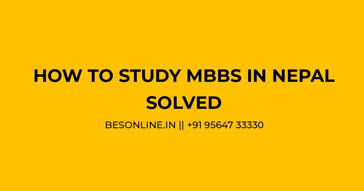 how-to-study-mbbs-in-nepal