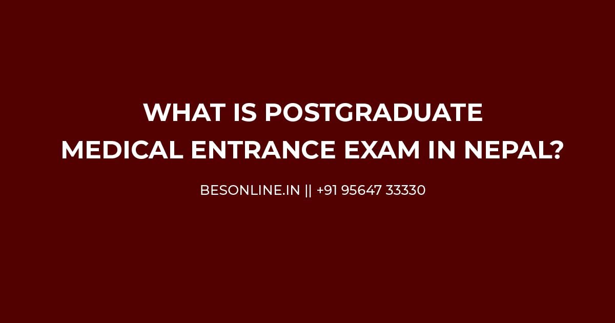 postgraduate-medical-entrance-exam-nepal