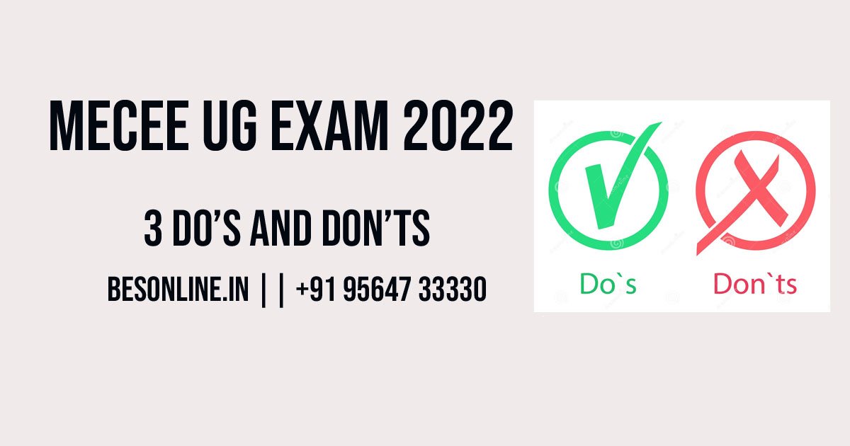 mecee-ug-exam-2022-do's-and-don'ts