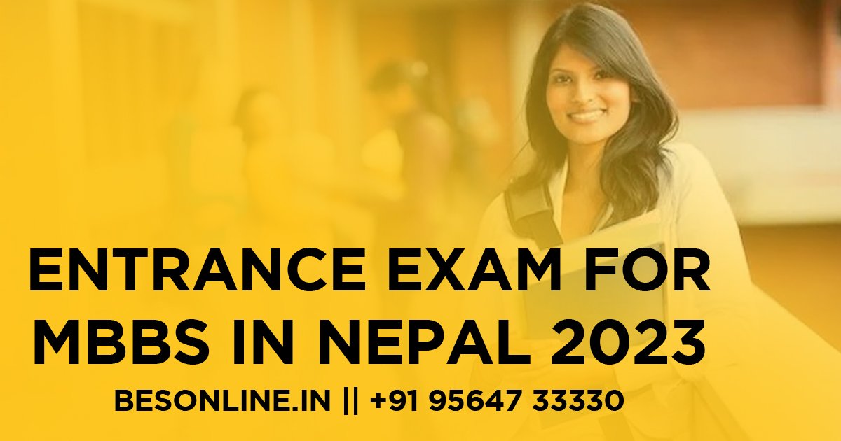 entrance-exam-for-mbbs-in-nepal-2023