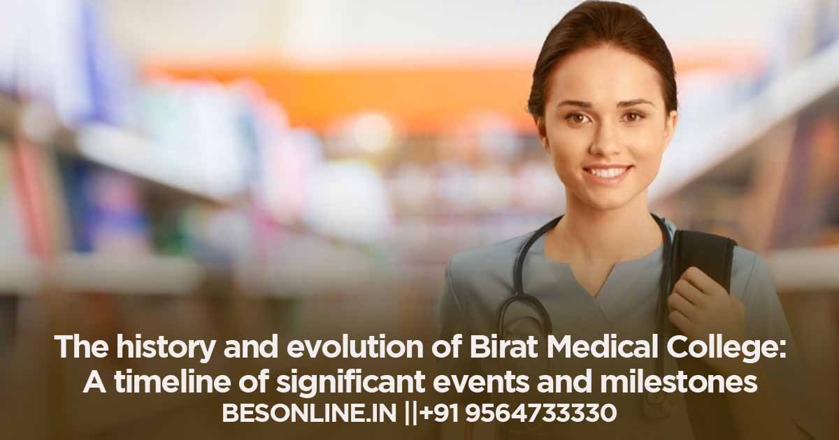 the-history-and-evolution-of-birat-medical-college-a-timeline-of-significant-events-and-milestones